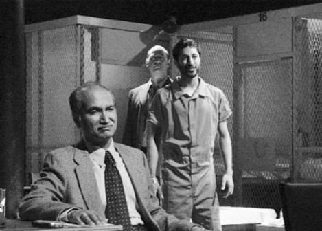 As Mr. Begg with Ramsey Faragallah and Maulik Pancholy in Guantanamo: Honor Bound to Defend Freedom