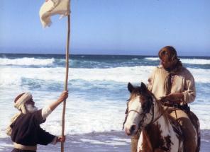 As Yusuf with Viggo Mortensen in Hidalgo