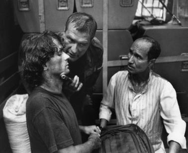 As Dr. Taraki with Rene Medvesek and Aleksandr Baluyev in The Peacemaker